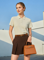 Packs de polos à manches courtes en polyester pour l'été, tissu extensible, séchage rapide, antibactérien, idéal pour les activités de plein air