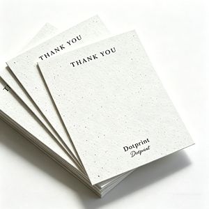 Cartes <span class=keywords><strong>de</strong></span> remerciement personnalisées en papier semence imprimé, cartes en papier semence <span class=keywords><strong>de</strong></span> fleurs sauvages écologiques pour entreprises, mariages - Product Image 2