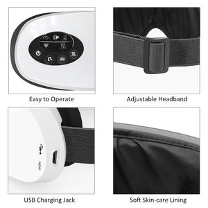 Massaggiatore occhio intelligente pressione dell'aria vibrazione digitale massaggiatore riscaldato occhio per l'emicrania - Product Image 5