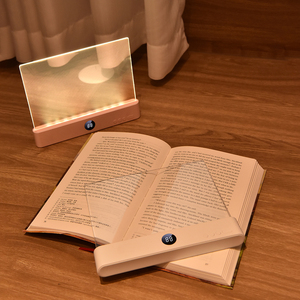 Lampe de lecture LED portable à piles USB, prix de gros, panneau lumineux plat pour livres - Product Image 1