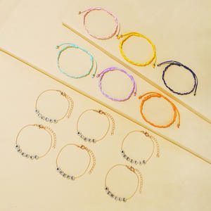 Juego <span class=keywords><strong>de</strong></span> 6 Pulseras Luminosas con Nombre Personalizado, Letras <span class=keywords><strong>de</strong></span> Amor, Cadena <span class=keywords><strong>de</strong></span> Metal Estilo Bohemia, Regalo para Mujer - Product Image 3