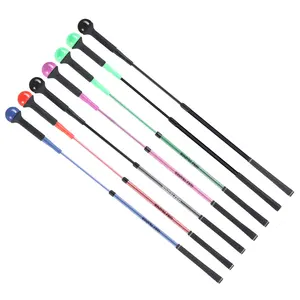 Precio al por mayor Eje telescópico Swing bar Interior Exterior Flex bar Swing Stick Toda la familia Golf Training Aid Kid Golf Trainer - Product Image 1
