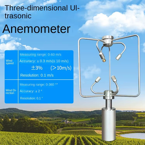 <span class=keywords><strong>Sensor</strong></span> ultrasónico tridimensional de velocidad y dirección del viento Anemómetro ultrasónico de 3 ejes <span class=keywords><strong>Sensor</strong></span> de viento ultrasónico 3D - Product Image 2