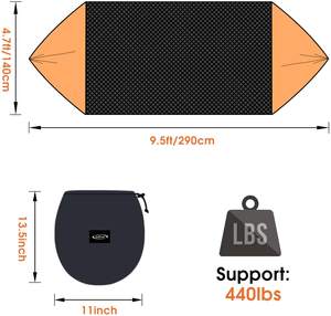Di alta qualità estate all'aperto campeggio portatile doppia persona robusta in Nylon Ripstop altalene con zanzariera amaca amaca - Product Image 3
