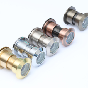 2021 phong cách mới tốt nhất Rose vàng brass Dưới Cửa Eye <span class=keywords><strong>Viewer</strong></span> với bìa thiết kế hiện đại nhựa hợp kim kẽm chất liệu kính ống kính - Product Image 1