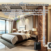 Diffuseur d'arômes intelligent en métal 1000 ml sans eau, électrique, connecté à la climatisation et au conduit d'air frais pour usage extérieur en hôtel