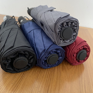 Высококачественный полностью автоматический зонт-трость 10K с <span class=keywords><strong>3</strong></span> сложениями и возможностью нанесения логотипа на заказ, для бизнес-подарков и путешествий, новый дизайн - Product Image 3