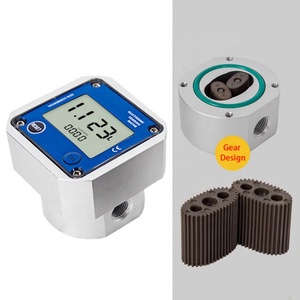 Hóa chất lỏng điện tử bánh đo lưu lượng điện tử điện tử kỹ thuật số vi tuabin lưu lượng kế DIESEL Xăng <span class=keywords><strong>methanol</strong></span> nước lưu lượng kế - Product Image 3