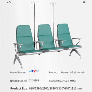 Bekleme odası 3 kişilik bekleme koltuğu <span class=keywords><strong>Iv</strong></span> damla hasta infüzyon sandalye tıp kliniği bekleme sandalyeleri hastane için - Product Image 3
