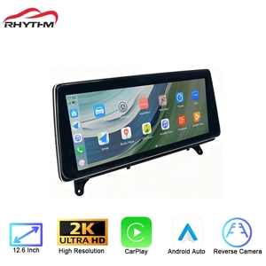 Rhythm 12.6 Inch Car Head Unit Wireless Carplay Android <b>Auto</b> Hicar Carbit Multimedia Display for BMW X5 F15 2010-2013 CIC System - Product Image 1
