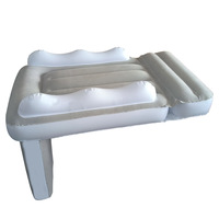 Matelas gonflable pliable pour enfants 82 cm en PVC floqué épaissi pour voiture, train à grande vitesse et avion