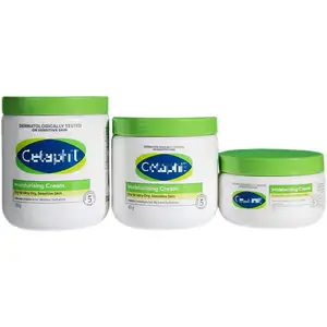 Cetaph Creme Hidratante 550g hidratante restaura a barreira da pele, nutre a pele sensível, creme para o rosto, cuidados com a pele, de pele seca a normal