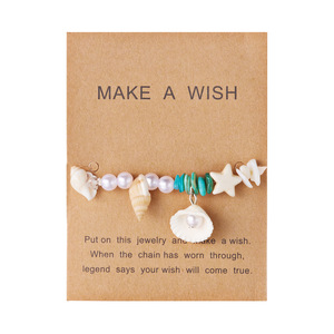 Pulsera Bohemia <span class=keywords><strong>de</strong></span> Verano con Estrellas <span class=keywords><strong>de</strong></span> Mar y Conchas para Mujer, Pulsera <span class=keywords><strong>de</strong></span> Cuentas <span class=keywords><strong>de</strong></span> Arroz Coloridas, Joyería <span class=keywords><strong>de</strong></span> Amistad, Regalos - Product Image 5