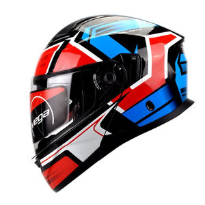 หมวกกันน็อครถจักรยานยนต์เลนส์คู่แบบเปิดปิดเต็ม<span class=keywords><strong>หน้า</strong></span>ปรับแต่งโลโก้ได้สไตล์ใหม่ - Product Image 5