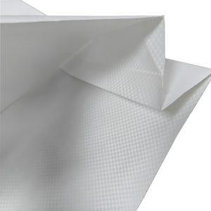 Sacs tissés en polypropylène papier kraft style de luxe utilisation chimique ruban recyclable imprimé personnalisé thermoscellé - Product Image 1