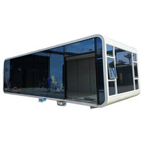 Venta de Fábrica: Casa Contenedor Modular Prefabricada Portátil Multifuncional con 2 Dormitorios y Sala de Estar de Diseño de Lujo