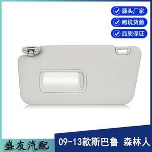 Pare-soleil Subaru 92011sc033lo côté gauche gris PVC, installation par vis - Product Image 5