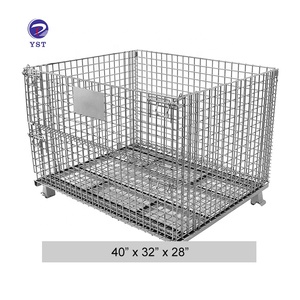 Malla de paleta de acero y metal para almacenamiento de aplicaciones multiusos chapada en zinc brillante personalizada - Product Image 2