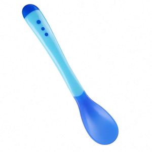 Juego de Cubiertos para Bebés con Sensor de Temperatura PP+TPE, Tenedores y Cucharas para Alimentación Infantil - Product Image 4