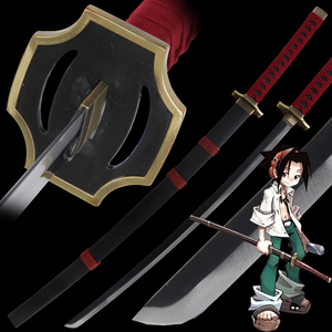 Espada Popular del Anime Shaman King <span class=keywords><strong>Yoh</strong></span> Asakura, Accesorio de Cosplay, para Colección y Decoración - Product Image 1