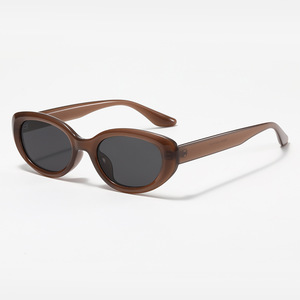 Lunettes de soleil œil de chat polarisées personnalisées avec logo, protection UV400, monture intégrale, unisexe, pour femme, ST250, lunettes de mode - Product Image 2