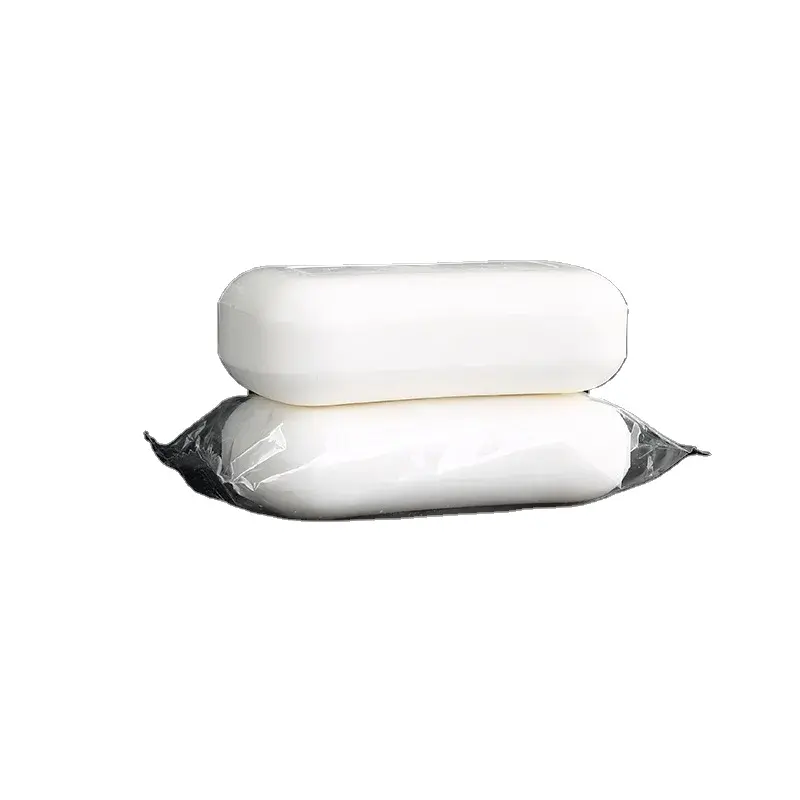 cheap bulk milk white 100g soap in transparent opp bag