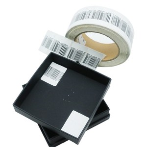 E-Bit RF-L3040 1000 Pcs 30x40mm Coated Paper <b>Security</b> Soft Label EAS Sticker Anti Shoplifting Tag - Product Image 4