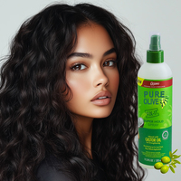 Fixer à l'huile d'olive en gros, spray super tenue, fixateur de cheveux, gel, baguette, spray pour dentelle super tenue