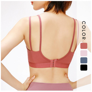 Z &amp; <span class=keywords><strong>M</strong></span> Signore esercizio di corsetto, palestra di sport di usura di forma fisica, forte e di bellezza sottile posteriore per le signore di modo di allenamento di yoga del reggiseno - Product Image 5