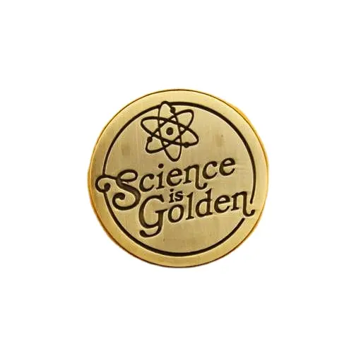 Grosir Science adalah Unit emas seperti Magic tanpa Minimum kustom teknologi lucu lencana logam lembut keras Enamel pin topi Lab