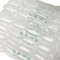 Rouleau de feuille de protection de bord en coussin d'air gonflable en PE antichoc, modèle d'usine Qpack F003, bulle CN;GUA