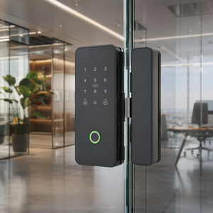 Serrure intelligente de sécurité USB biométrique G02 pour le renforcement de la porte de bureau avec reconnaissance d'empreintes digitales Contrôle d'accès à la porte en verre - Product Image 1