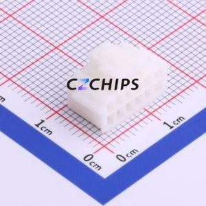 HX20028-12Y Housing (Wire-to-Board / Wire-to-Wire) P=2mm Connector ( Jack Structure: 2x6P )( Pitch: 2mm )( Number of Rows: 2 ) - Product Image 1