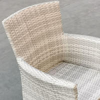 Chaise d'extérieur moderne en métal - Meuble écologique, durable et confortable pour la maison, le bureau et la salle à manger