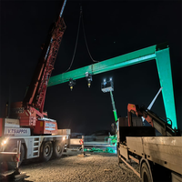 Pont roulant monopoutre électrique de type MH de 32 tonnes A4 pour chantier de préfabrication