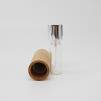 Nouvelle Arrivée 8ml 10ml 15ml 20ml Bouteille De Luxe En Bambou Rechargeable Vaporisateur De Parfum Atomiseur