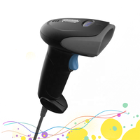 Lecteur de codes à barres portable 1D 2D QR filaire COMS PDF417 lecteur de codes USB pour l'expédition au détail dans les supermarchés