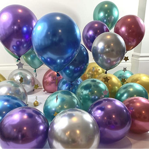 Ballons en latex chromés dorés brillants en gros, 5/10/12/18 pouces, ballons en vrac pour la décoration de mariage, d'<span class=keywords><strong>anniversaire</strong></span> <span class=keywords><strong>et</strong></span> de fête - Product Image 2