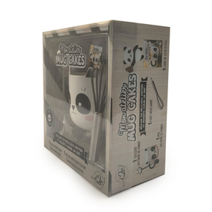 Ensemble de tasse de gâteaux de tasse de <span class=keywords><strong>panda</strong></span> portatif avec des boîtes de papier durables pour le nettoyant facial - Product Image 3