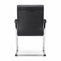 Chaise de bureau ergonomique moderne en cuir PU avec accoudoirs, chaise pivotante de direction pour bureau à domicile, salle d'étude, lieu de travail