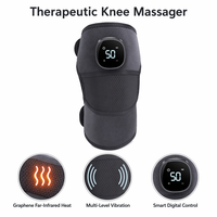 3-in-1 Kabelloses Elektrisches USB-Massagegerät für Ellbogen und Knie mit Vibrationsmassage und Schulterstütze