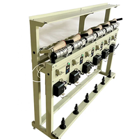 Máquina de bobinado doble Máquina de bobinado de hilo/lana Máquina de bobinado de bobina con tambor de 10 pulgadas Máquina de bobinado suave Bobinadora de precisión