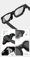 Lunettes de réalité augmentée intelligentes G300C avec reconnaissance d'image IA, traduction et fonctions d'enregistrement – Casque VR sans fil