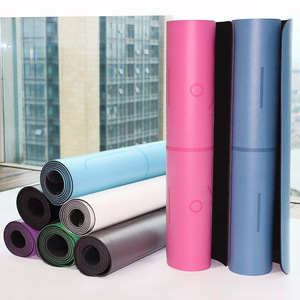 เสื่อโยคะยงจิน สีพื้น ยางกันลื่น สำหรับออกกำลังกายในสตูดิโอโยคะ - Product Image 2