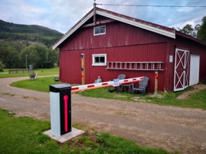 CHISUNG trafik güvenliği park bariyeri DC24V fırçasız DC Motor otomatik Metal karayolu bariyer kapısı - Product Image 6