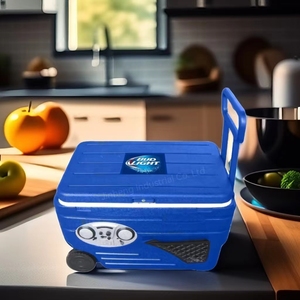 Boîte isotherme multifonctionnelle en plastique de grande capacité pour aliments et boissons à double usage avec roues et poignée - Product Image 6