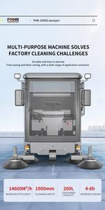 Nettoyeur de <span class=keywords><strong>sol</strong></span> routier d'usine alimenté par batterie grand réservoir de récupération aspiration industrielle automatique balayeuse de <span class=keywords><strong>sol</strong></span> Machine - Product Image 3