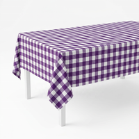 Nouvelle Offre 2025 – Nappe en PEVA Plastique Vente en Gros Usine – Housse de Table Hôtelière Colorée à Carreaux pour Événements
