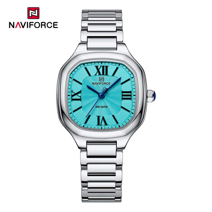 NAVIFORCE 5042 Watches for Women Factory Manufacturer Roman Numeral Dial Customizable Quartz Ladies Watch 3ATM Waterproof Watch