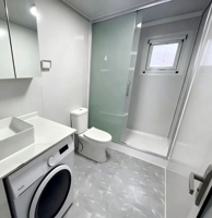 Maison conteneur résidentielle, magasin de proximité rapide LCL, villa mobile rurale, boutique de location de maisons conteneurs avec auvents ombragés